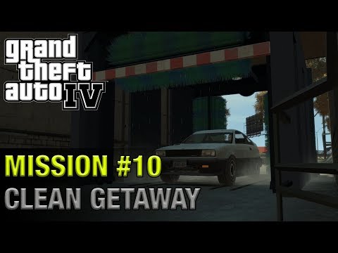Grand Theft Auto IV - Mission #10 - Clean Getaway | 1440p 60fps