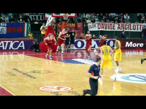 Lottomatica Virtus Roma-Maccabi Electra Tel Aviv - Ibby Jaaber, Doron Perkins, Kennedy Winston (!!)