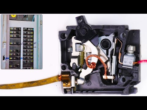 How a circuit breaker works in slow motion