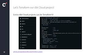 Coalesce 2024: Empowering dbt developers: Self-serve dbt Cloud jobs from your dbt repo