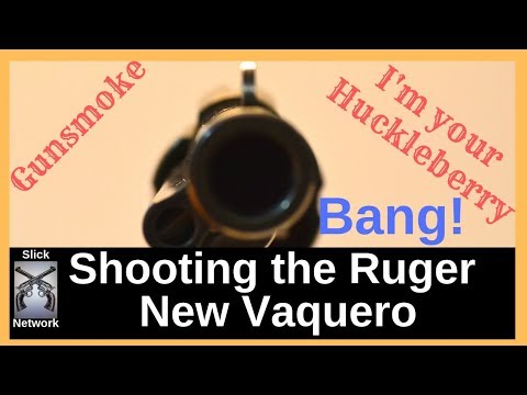 Ruger New Vaquero: Loading and Shooting