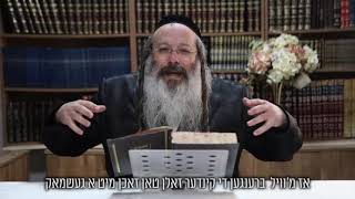 ווארט לשבת פרשת ויקרא   אידיש