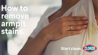 Clorox How to Remove Armpit Stains with Clorox