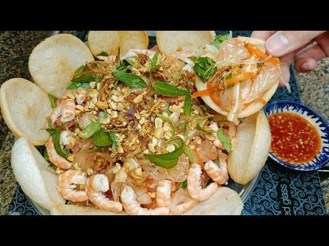 Bí Quyết Làm Gỏi Bưởi Tôm Tai Heo Chuẩn Ngon