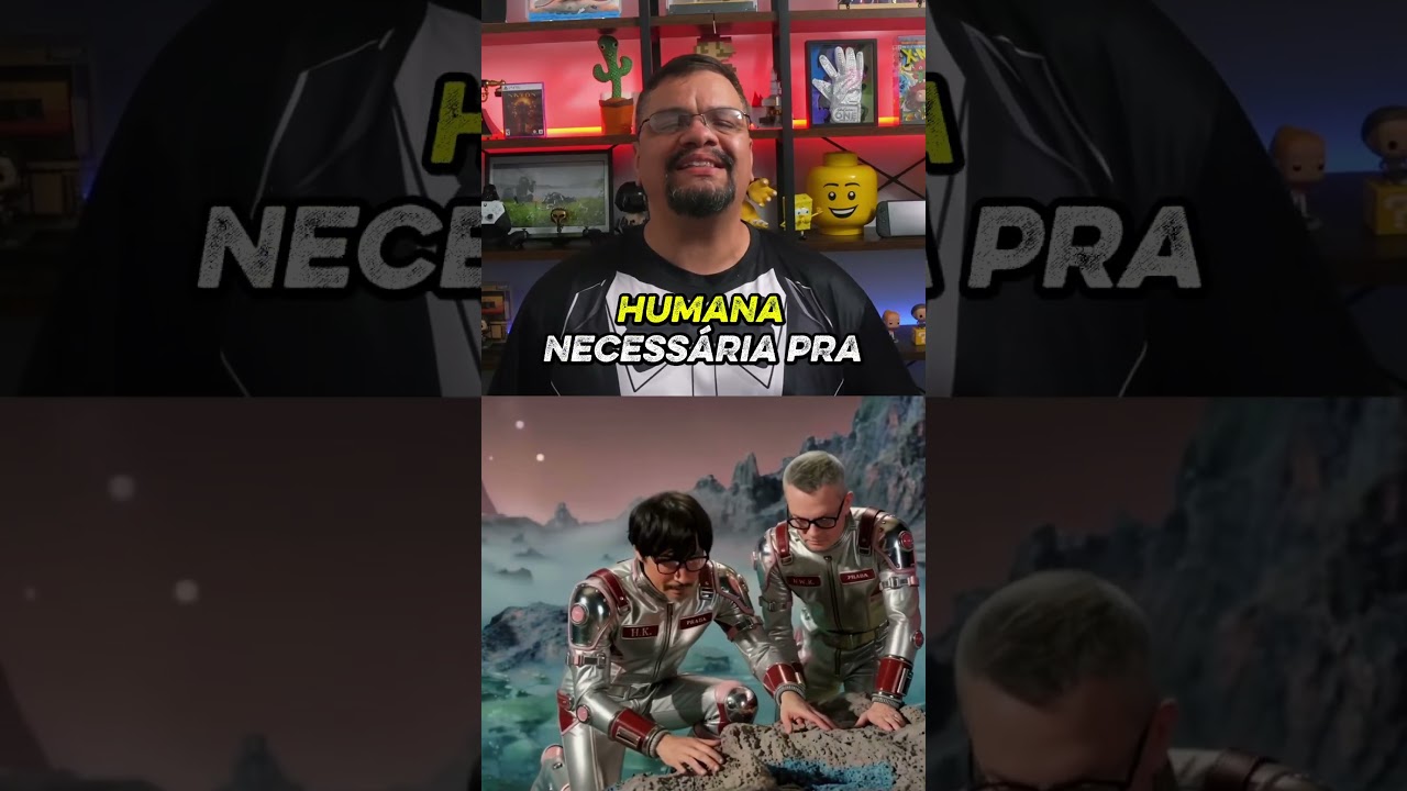 Kojima REJEITA a IA na arte! 😱 #Shorts
