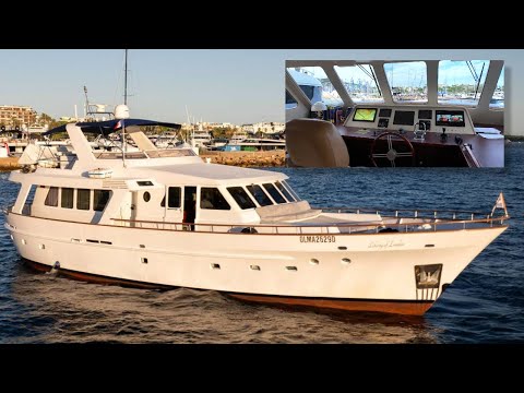 €1.79M STEEL LIVEABOARD Dutch Explorer Yacht FOR SALE! M/Y ‘Liberty of London’