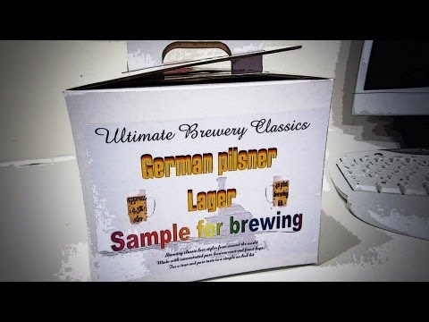 Easy homebrewing "UBC German Pilsner Beer" Part 1