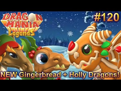 More NEW Christmas dragons! (Ginger + Holly!) - Dragon Mania Legends #120