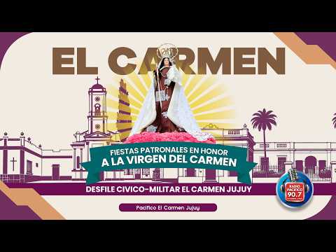 DESFILE FIESTAS PATRONALES  DE EL CARMEN - 16 JULIO 2026