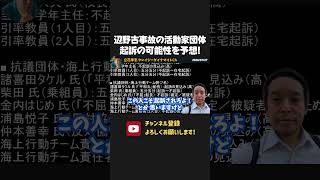 辺野古の運航団体を遺族が刑事告訴！誰が起訴されるのか？浜田聡が推測します！【 浜田聡 切り抜き 日本自由党 辺野古 】