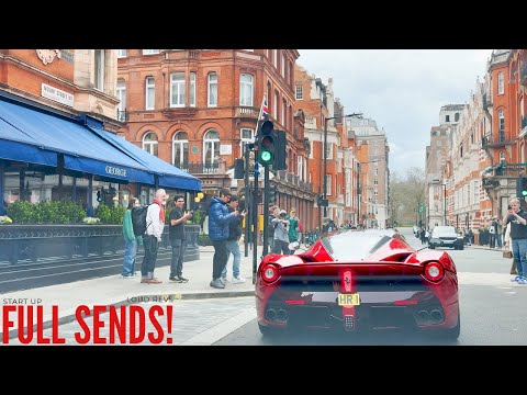 Thumbnail for $4M Ferrari LaFerrari SHUTS DOWN London! *INSANE LOUD Accelerations & Reactions!* by LaFerrari