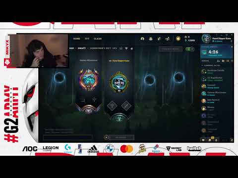 Rekkles LEAKING SCRIM vs KC