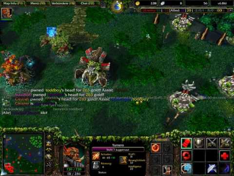 Warcraft 3     Dota 6.80c      !!!Juggernaut 11 Kills!!!