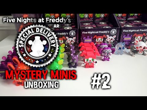 HUGE FNAF AR MYSTERY MINI FUNKO UNBOXING REVIEW!!!