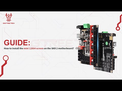 Guide: SKR 2---How to install the mini 12864 screen on the SKR 2 motherboard?