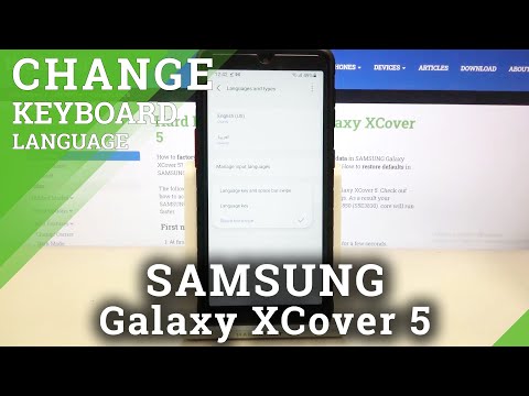 How to Change Keyboard Language on SAMSUNG Galaxy XCover 5 – Keyboard Language