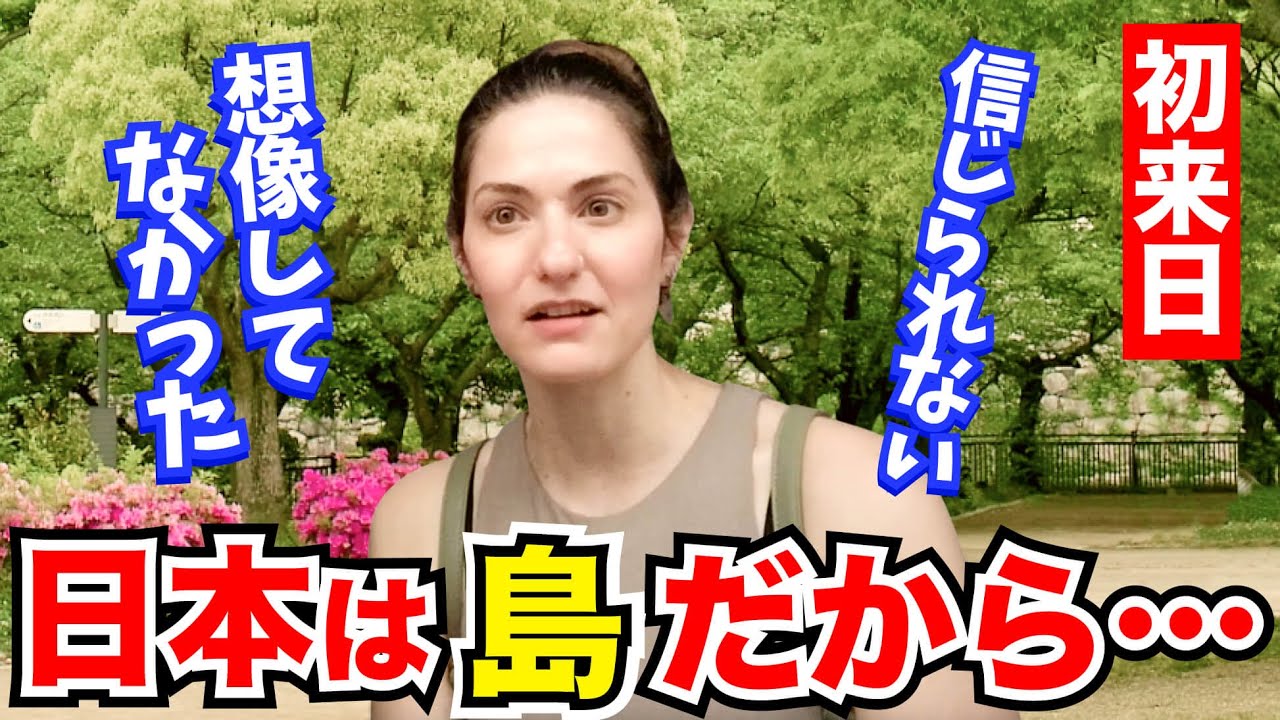 「ここは異世界！日本は島国だから○○かと…」外国人観光客にインタビュー｜ようこそ日本へ！Welcome to Japan!