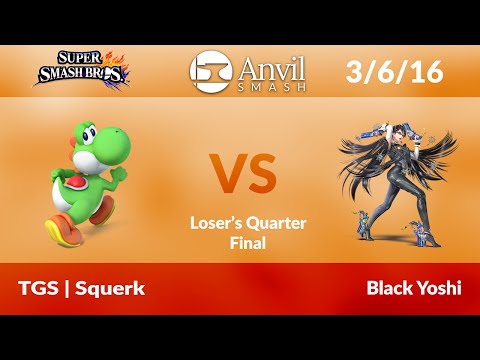 Anvil Smash #42: [LQ] TGS | Squerk (Yoshi) vs Black Yoshi (Bayonetta)