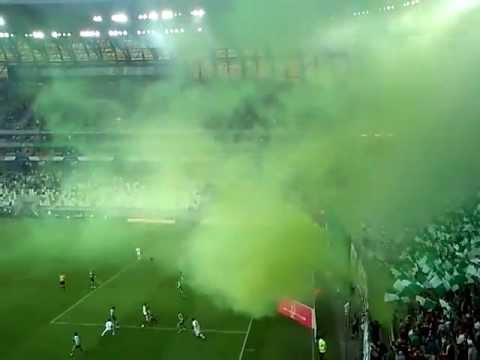 Lechia - Legia. Trochę dymu :)