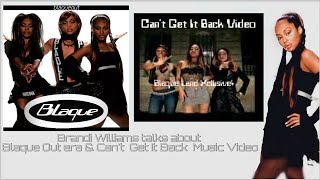 Brandi Williams Talks About Blaque Out Era &amp; Can&#39;t Get It Back Music Video on Instagram Live (2020)