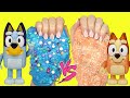 Bluey And Bingo DIY Slime Making And Mixing Tutorial Crafts For Kids