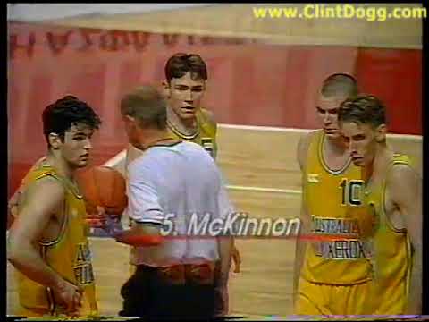 1995 World Jnr Championships Australia Vs. Hellas (Greece)