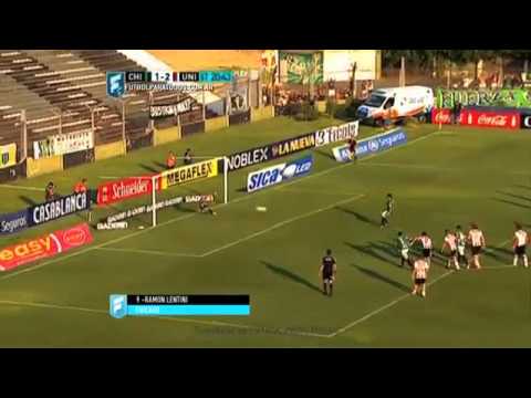 Gol de Lentini Chicago 2   Unin 2 Fecha 2 Primera Divisin 2015 FPT