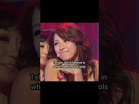1st gen did'nt believe in white washing the idols✨ #kpop #yt #ytshorts #viral#fypシ゚ #leehyori