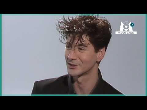 Étienne Daho dans Danarama en 1987  // Extrait archives M6 Video Bank
