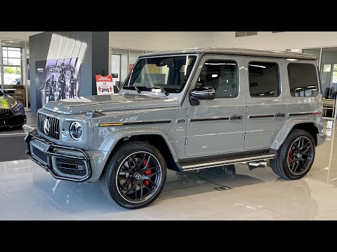 2021 Mercedes AMG G 63 SUV In G Manufaktur Arabian Grey Color