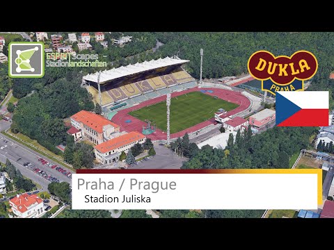 Stadion Juliska | FK Dukla Praha | Google Earth | 2018