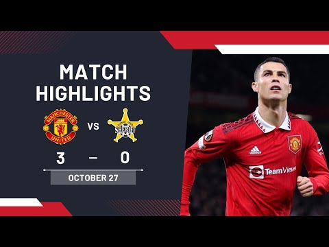 Manchester United Vs Sheriff Tiraspol [3-0] All Goals and Highlight