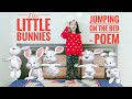 Five Little Bunnies Jumping On The Bed Poem Five Little Bunnies