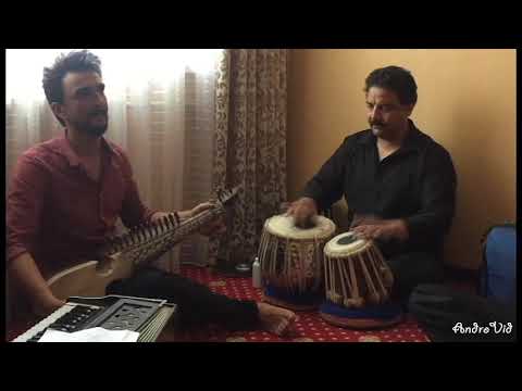 Rubab Tabla & flute Jamming. by faiz Sakhi