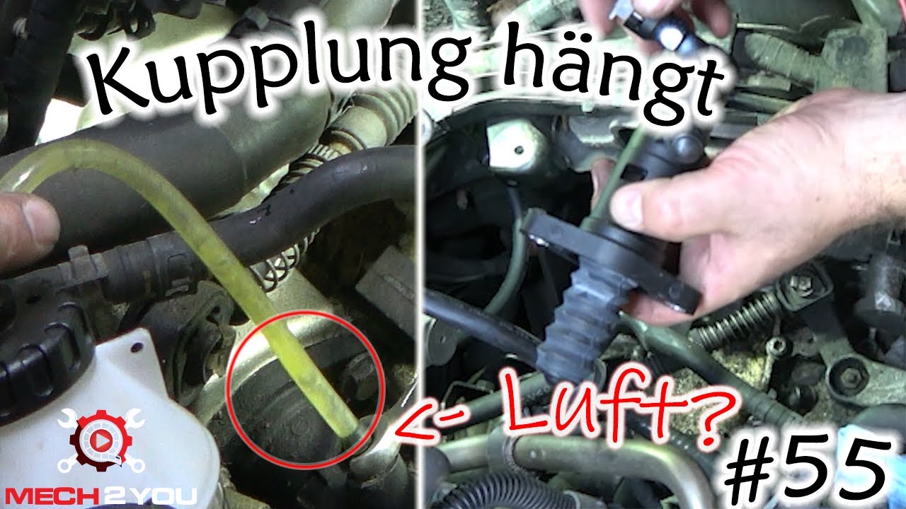 🛠️#55 Kupplung geht nicht richtig | Kupplungspedal bleibt hängen | Geber und Nehmerzylinder wechseln
