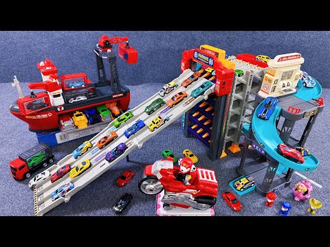 14 minutes unboxing experience, cool construction vehicles toys set video ASMR | Toy Review