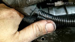 95 Cadillac deville ac compressor removal
