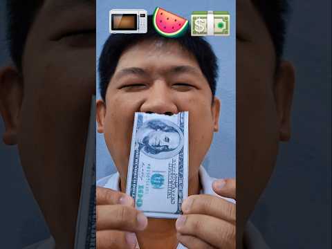Eat emoticons in order 🍉💵😁 #funny #เพลงแปลง #trending #shortsvideo