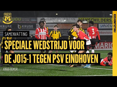 HIGHLIGHTS | SPECIALE WEDSTRIJD VOOR DE JO15-1 TEGEN PSV EINDHOVEN