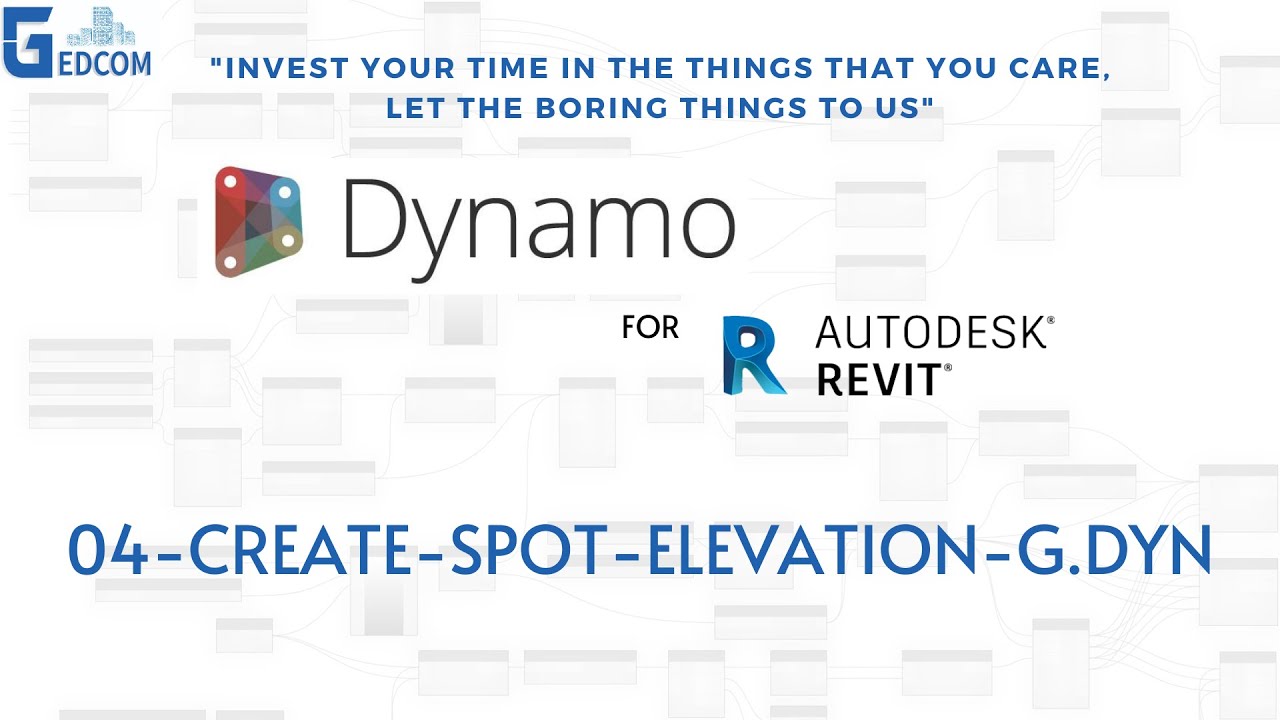 Automation Slab Points | 04 Create Spot Elevations