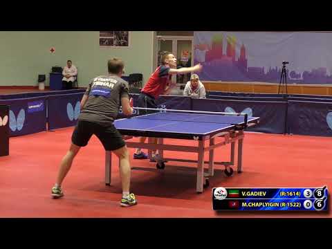 5.GADIEV - CHAPLYIGIN #RUSSIAN #Championships #tabletennis #настольныйтеннис