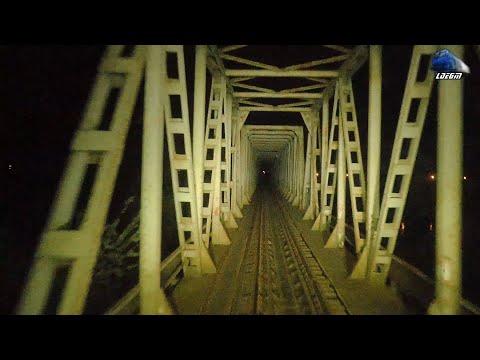 🚂 Night Cabview 060-DA Dieselok Führerstandsmitfahrt - Tren de Marfă/Freight Train in Satu Mare