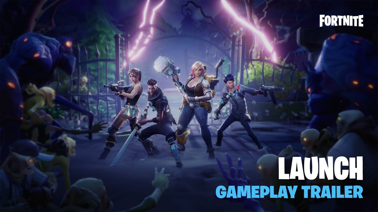 Fortnite - Launch Gameplay Trailer - YouTube