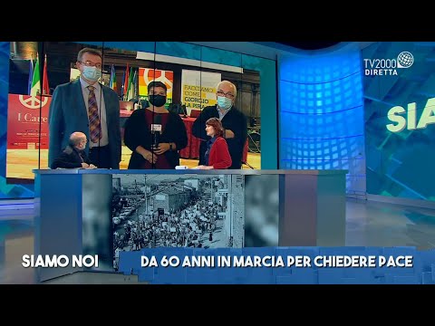 Siamo Noi, 8 ottobre 2021 – Marcia per la Pace, i 60 anni della Perugia-Assisi
