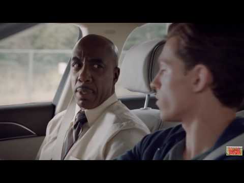 Audi A8 in Spider-man homecoming driver's test scene