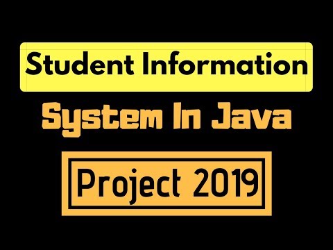 Student Information System Using Java Netbeans Java Project By Technicalramchander