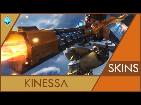 Paladins - All Kinessa Skins | Preview