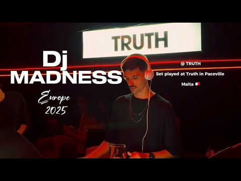 DJ Madness @ Truth (Paceville, Malta) | Set Tech Funk | Europe 2025