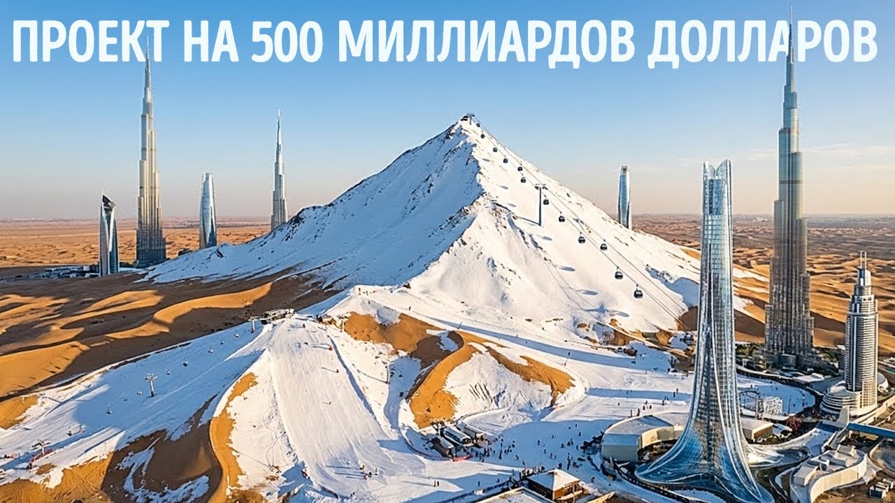 Почему Саудовская Аравия привозит снег в пустыню?