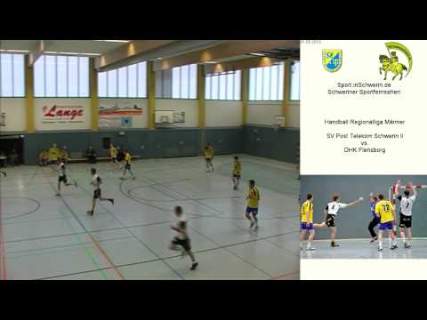 Handball Regionalliga Männer 28:40 (16:24) SV Post Schwerin II - DHK Flensborg